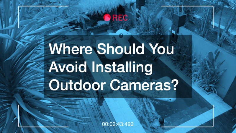 outdoor CCTV footage